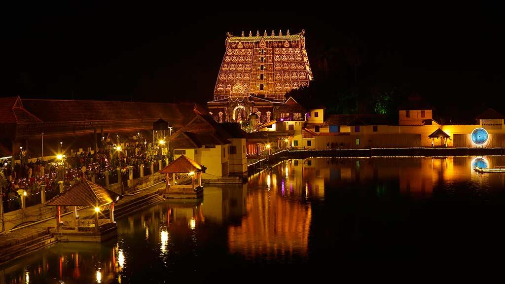 Lakshadeepam at Sree Padamanabhaswamy Temple