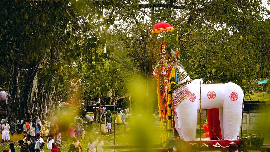 Oachira Kalakettu, vibrant temple festival in Kerala