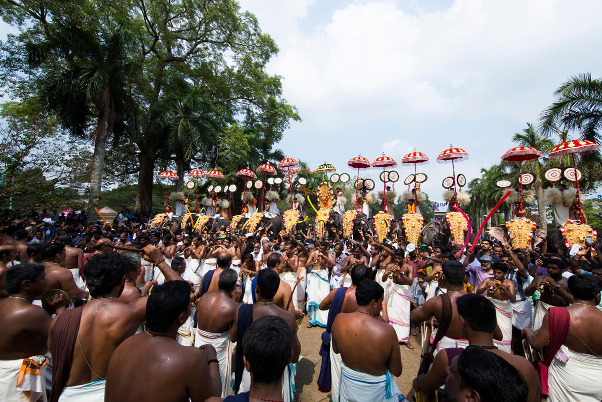 Pakal Pooram, Thrissur