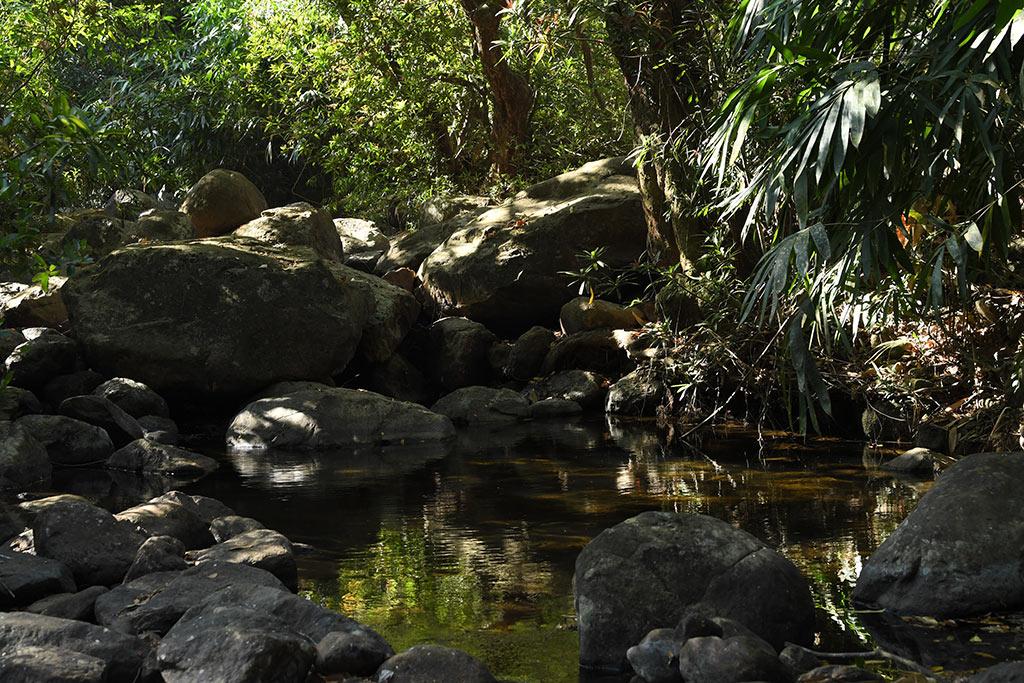 Round-shaped boulders at Kallar | Ponmudi