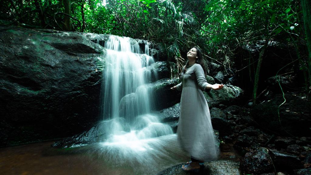 Waterfalls inside Bedur Forest