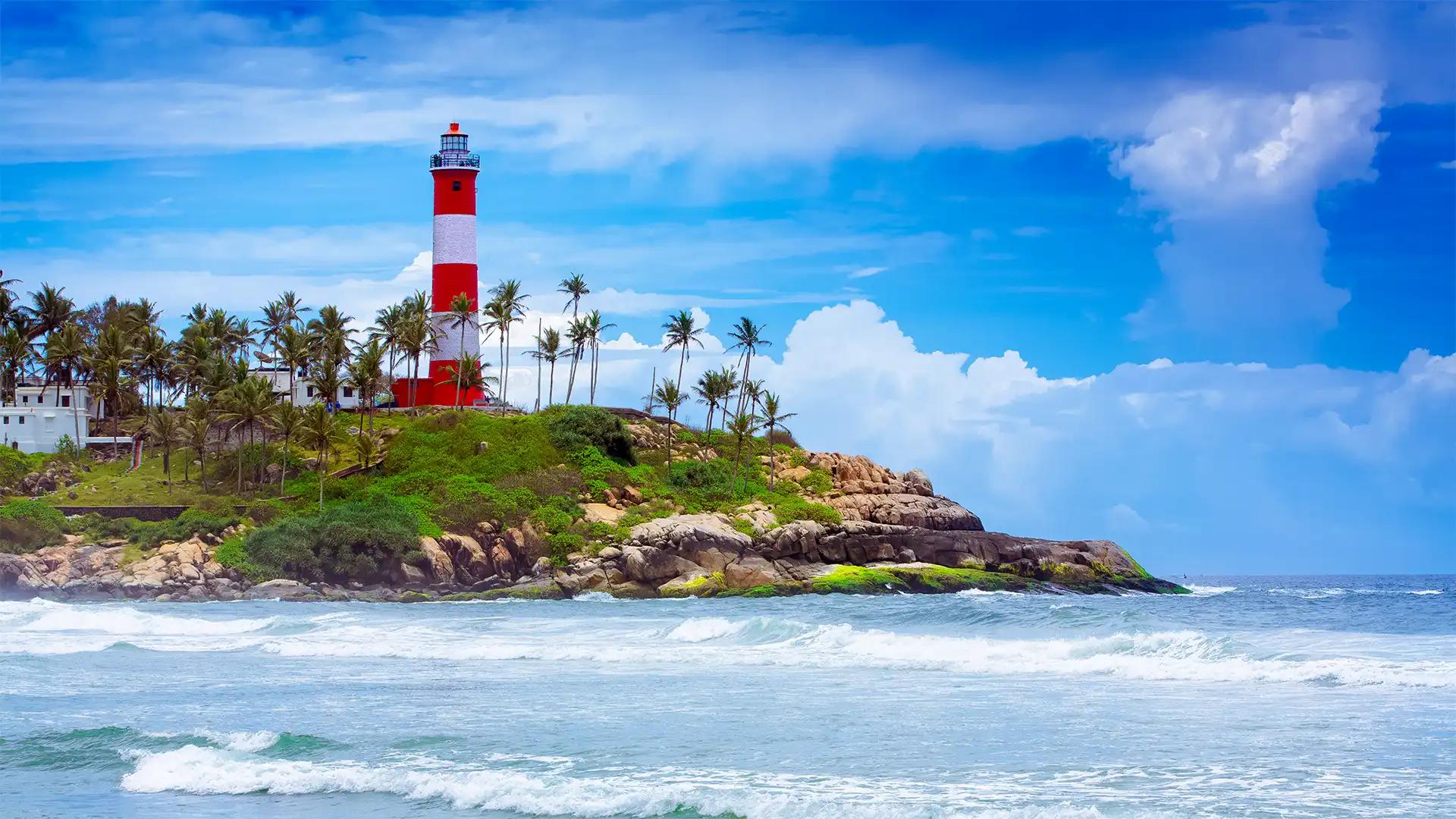 Kovalam Lighthouse Beach