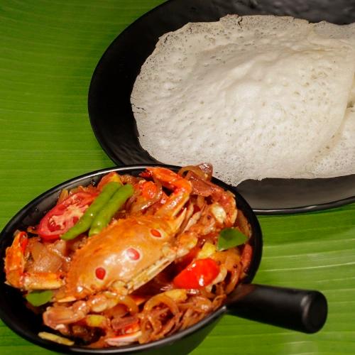 Appam Crab Masala