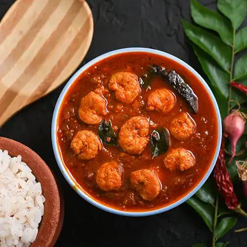 Thalassery Prawns Curry