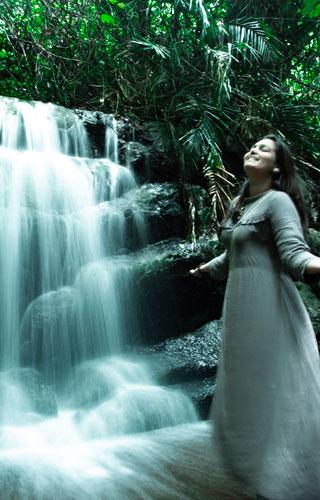 Waterfalls inside Bedur Forest