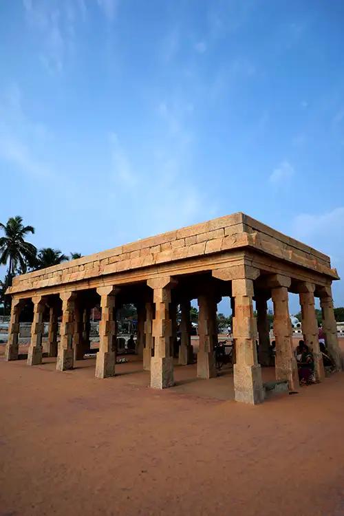 Arattu Mandapam, Shankhumugham beach