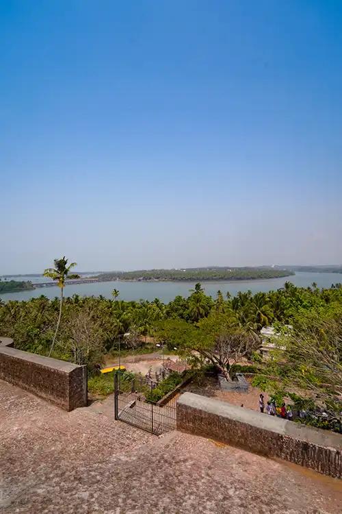 Chandragiri Fort and River