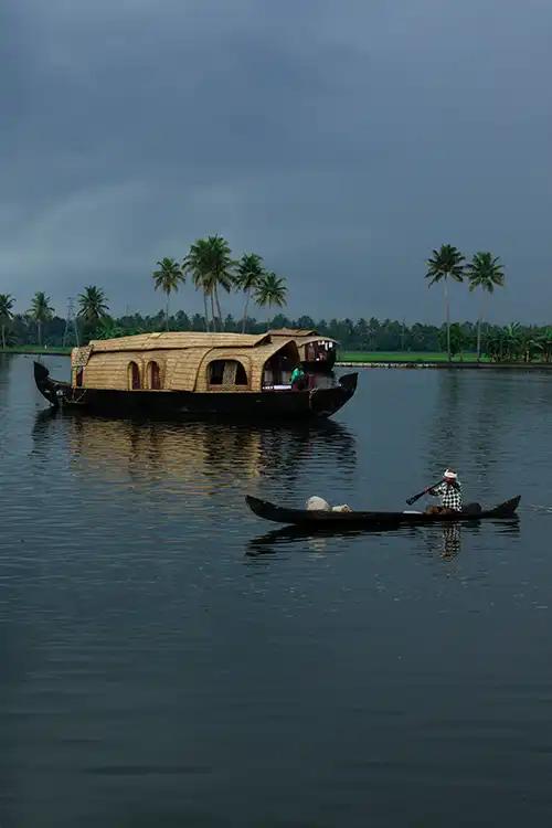 Houseboats of Kerala