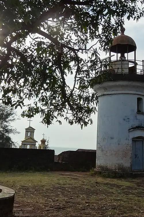 Lighthouse inside Thalassery Fort