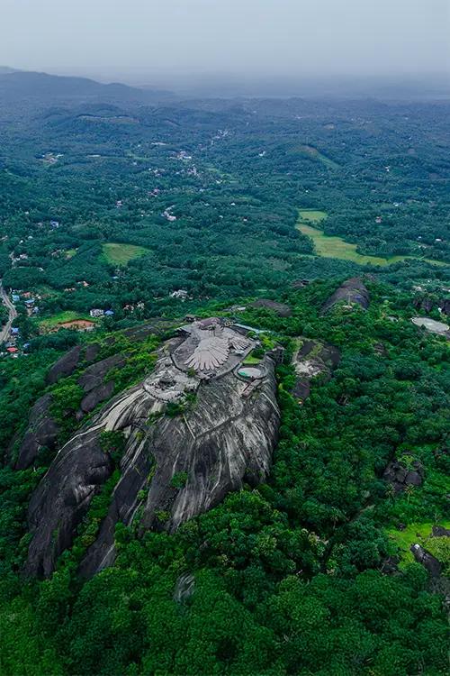 Panoramic view of Jadayupara