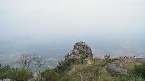 Panoramic view of Ramakkalmedu