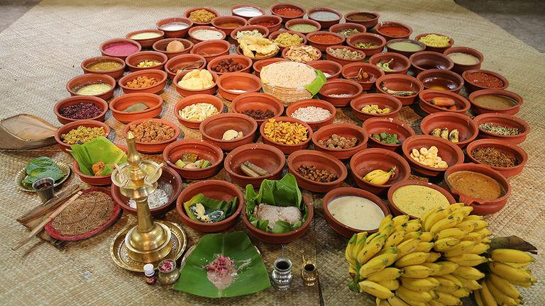 Aranmula Vallasadya dishes