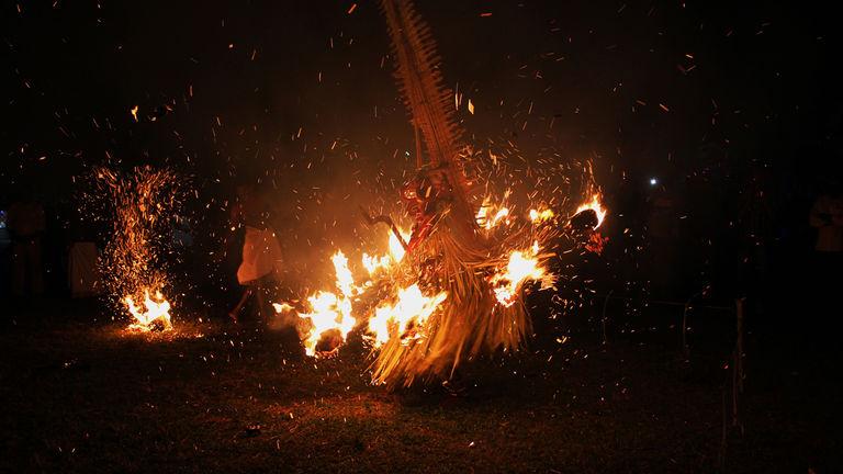 In devotion - Theyyam