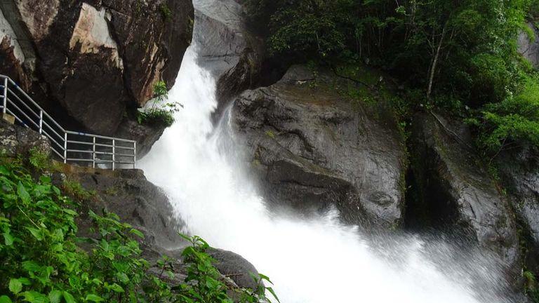 Meenmutty falls at Banasura hills | Banasurasagar dam