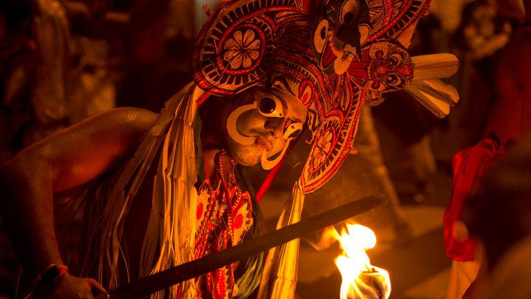 Padayani - a ritual dance