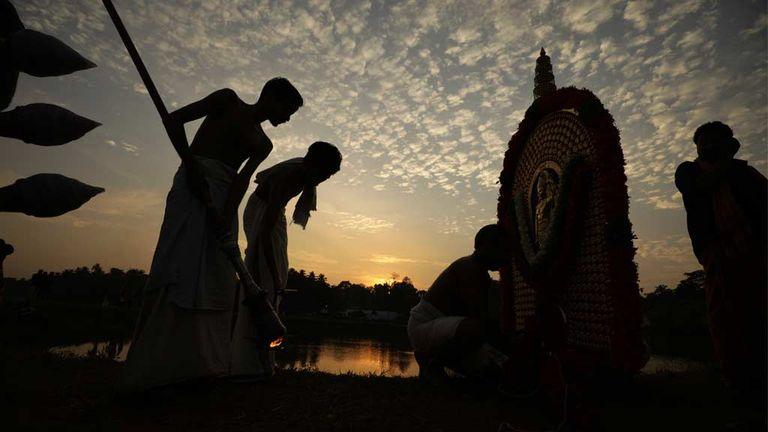 Triprayar Thevar and the Arattupuzha Pooram