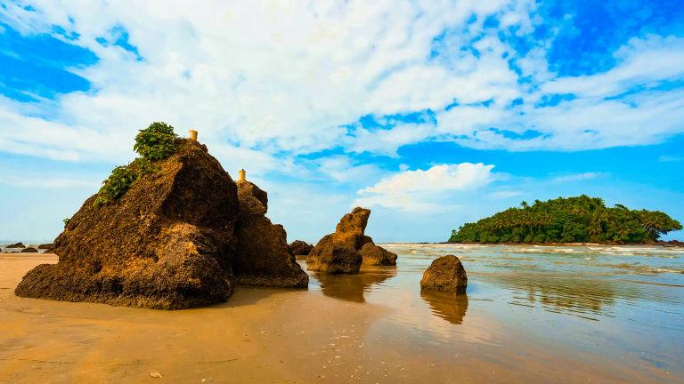 Dharmadam Beach and Island