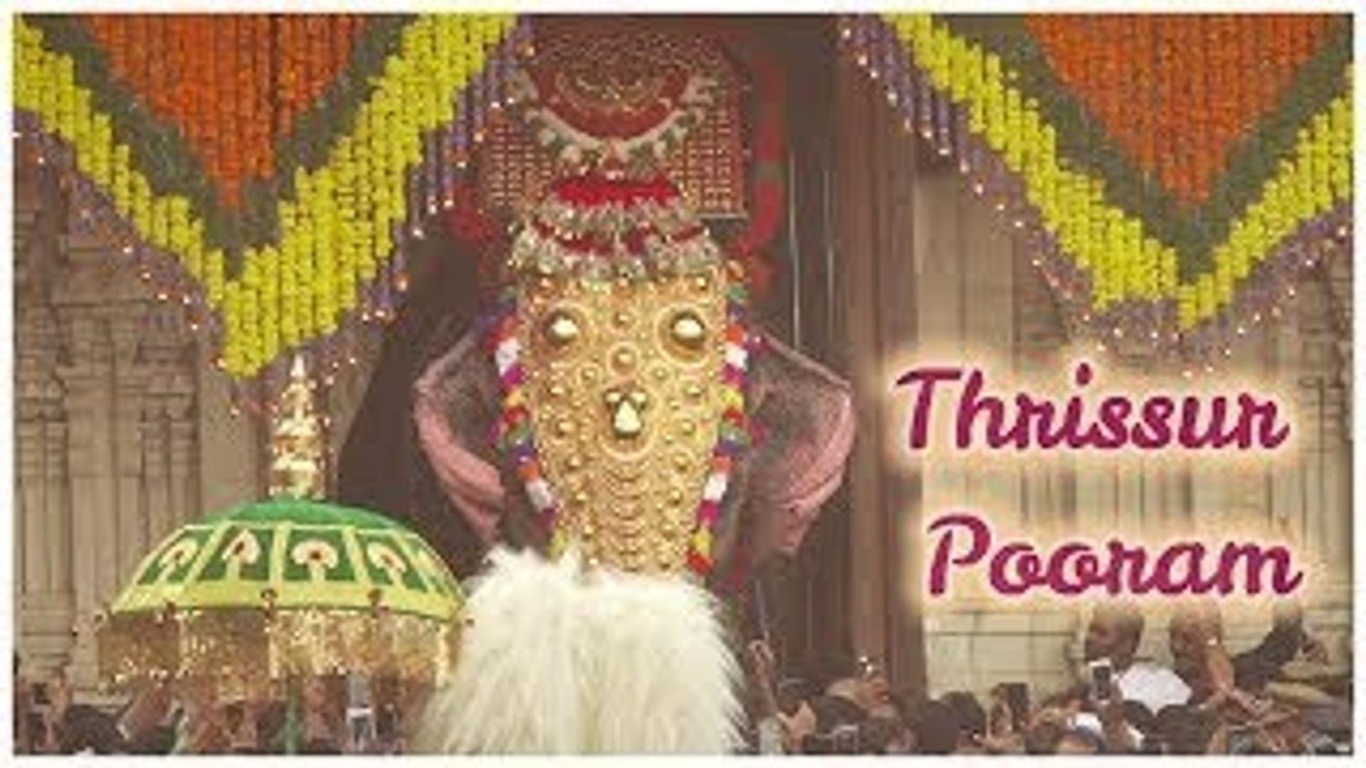 Thrissur Pooram 2019 - A Divine Extravaganza of Paramekkavu and Thiruvambadi