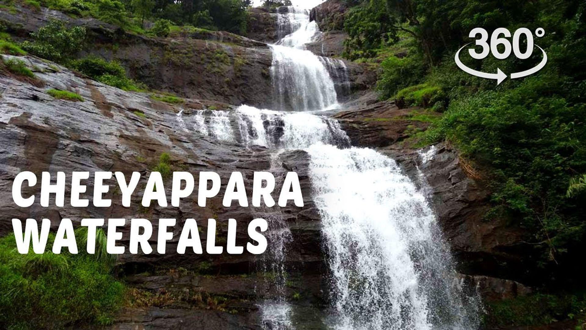 Cheeyappara Waterfalls | 360° Video