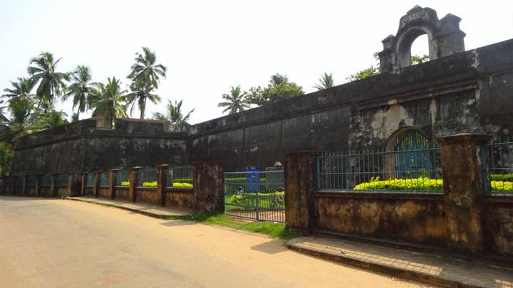 Anjengo Fort at Varkala, Thiruvananthapuram 