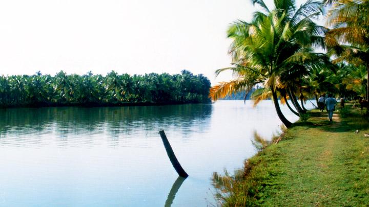 Chithari - a small tropical island and backwaters in Kanhangad, Kasaragod 