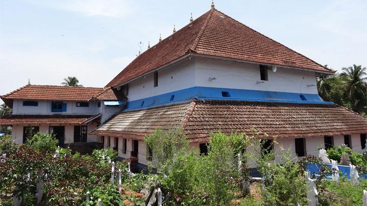 Jama-at Mosque: an important pilgrim centre of the Muslims in Kerala, Malappuram 