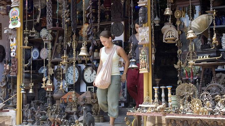 Jew Town at Mattancherry in Fort Kochi, Ernakulam 