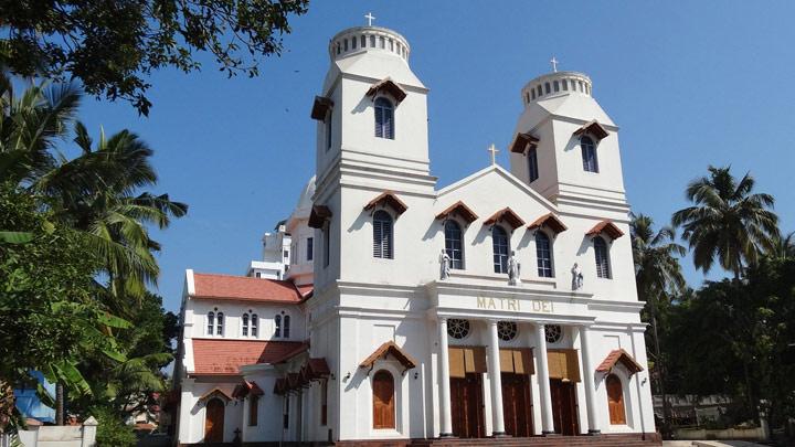 Mother of God Church - the headquarters of Roman Catholic congregation in Malabar 