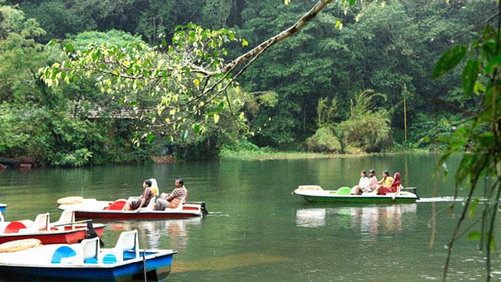 Pookkot lake near Vythiri, Wayanad 