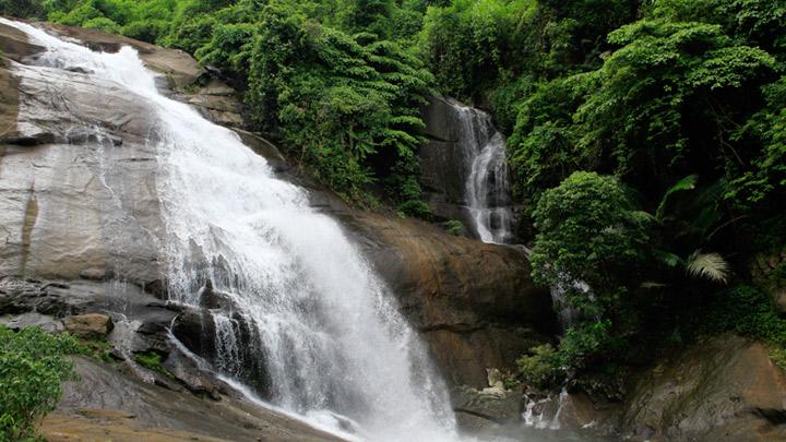 Thusharagiri Waterfalls - a spot known for its trekking trails in Kozhikode 