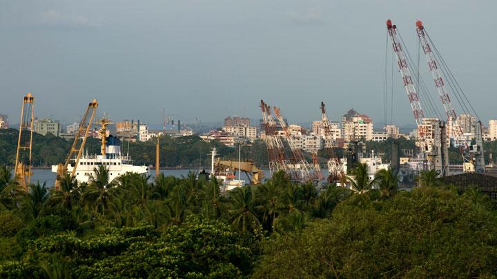 Willingdon Island - a man-made Island in Kochi, Ernakulam 